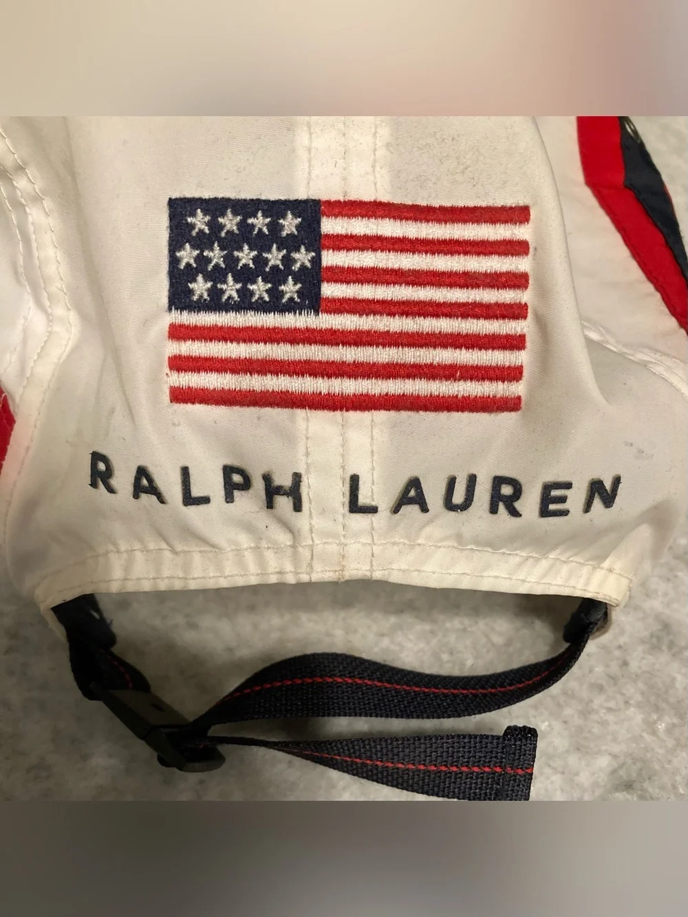 Polo by Ralph Lauren Rare KSwiss Nylon Panel Hat NWOT